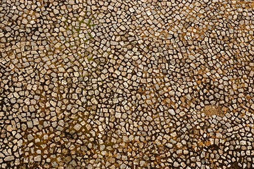Stone floor texture seamless - Round ground chaotic 013