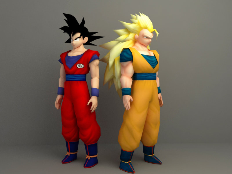 Goku Super Saiyan 3 - Buy Royalty Free 3D model by Tiko (@tikoavp) [02dd09c]