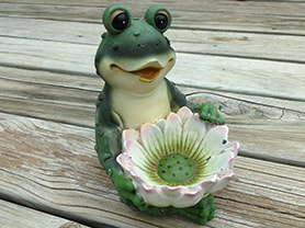 stl file free download - Frog Flower Bowl