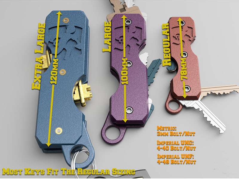 STL file Detachable Key Holder or Key Organizer・3D printable design to  download・Cults